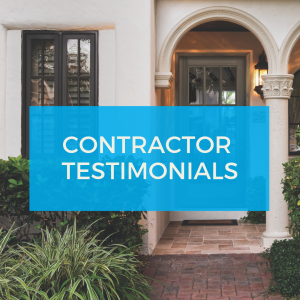 Contractor Testimonials